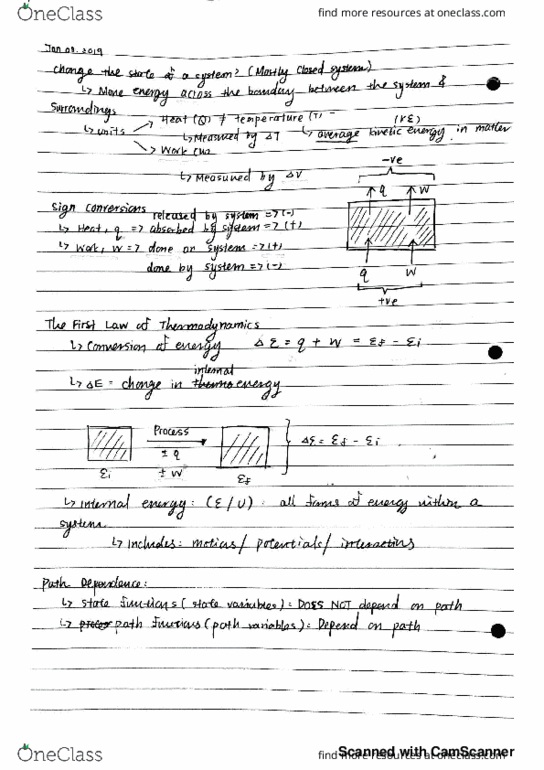 CHEM 123 Lecture 2: Ideal gas law, Equilibrium, Isothermal thumbnail