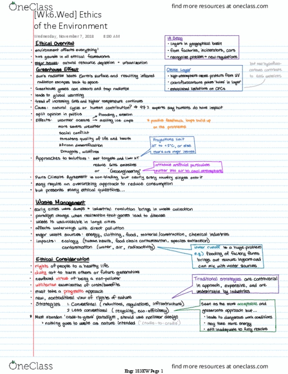ENGR 183EW Lecture 6: Ethics of the Environment thumbnail