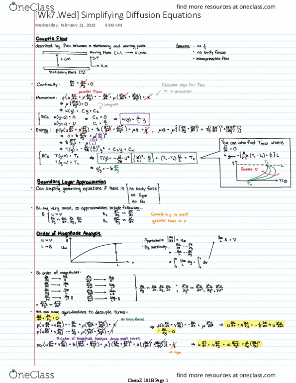 CH ENGR 101B Lecture 7: [Wk7] Simplifying Diffusion Equations thumbnail