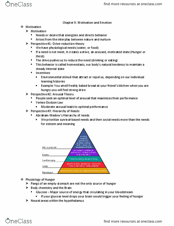 PSYC 1101 Lecture 9: Chapter 9 thumbnail