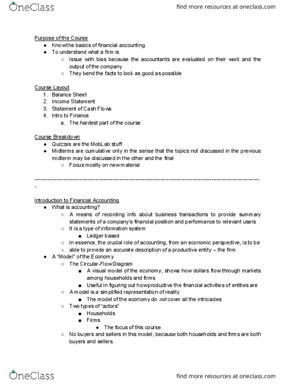 econ 4 financial accounting notes