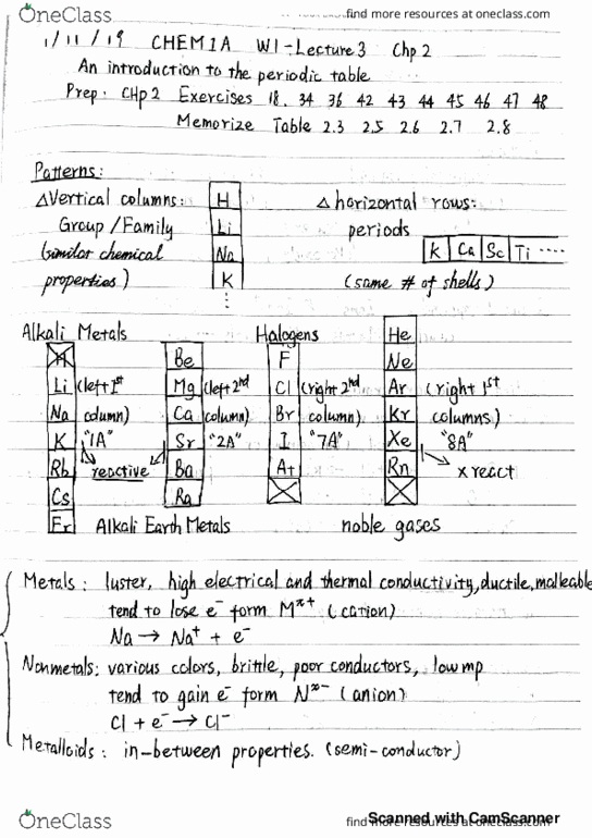 CHEM 1A Lecture 3: CHEM 1A Lecture 3_20190111202958 cover image