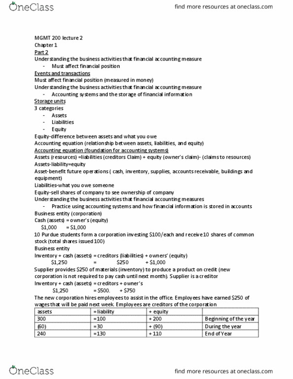 MGMT 20000 Lecture 2: Chaper 1 Part 2 thumbnail