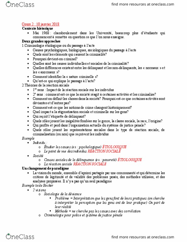 CRM 2702 Lecture Notes - Lecture 1: La Nature, State Agency For National Security thumbnail