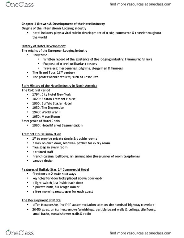 HTD 500 Lecture Notes - Lecture 1: French Cuisine, Particle Board, Feasibility Study thumbnail