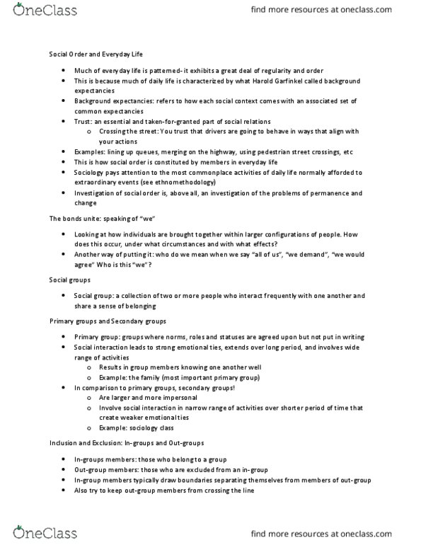 SOC100H1 Lecture 4: SOC100 Lecture 4 Organizations and Bureaucracies thumbnail