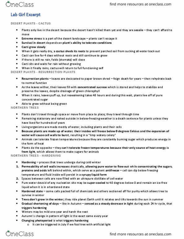 BIO120H1 Chapter Notes - Chapter 1-50: Nucleation, Supercooling, Celery thumbnail