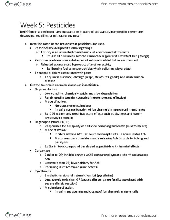 HSCI 304 Lecture 5: week 5 review pesticides thumbnail