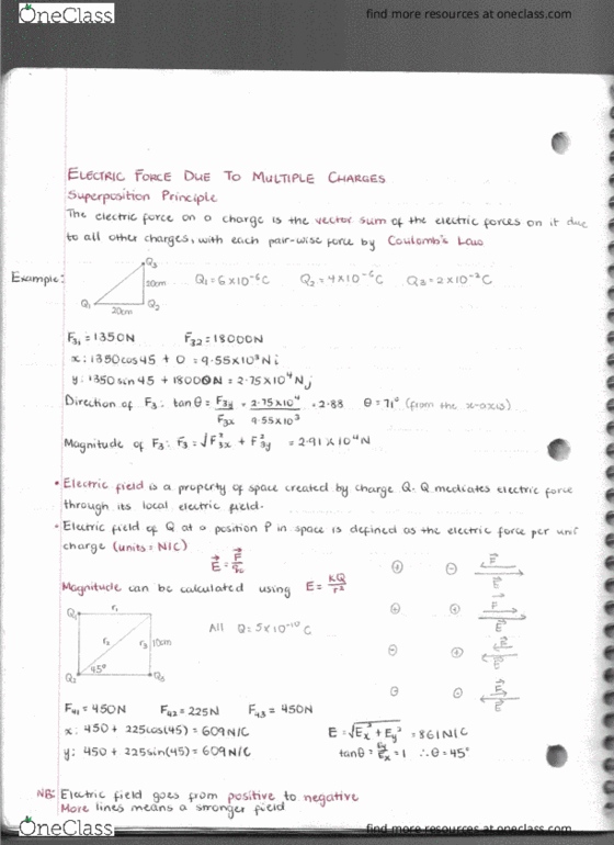 PHYS 102 Lecture 2: Phys102 Lecture 2 notes WINTER 2019 cover image