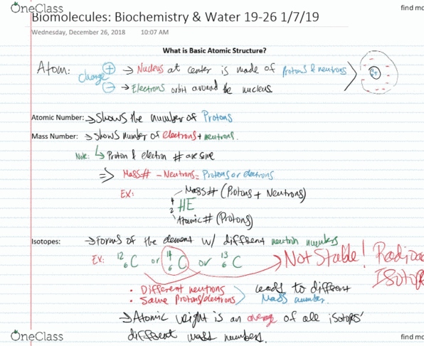 BIOL 200 Lecture 1: BIOL 200 Chapter Biomolecules: Biochemistry and Water: cover image