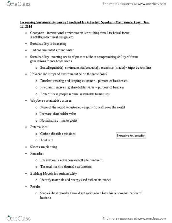 MGM102H5 Lecture Notes - Lecture 2: Acid Rain, Resource Depletion, Genetically Modified Soybean thumbnail