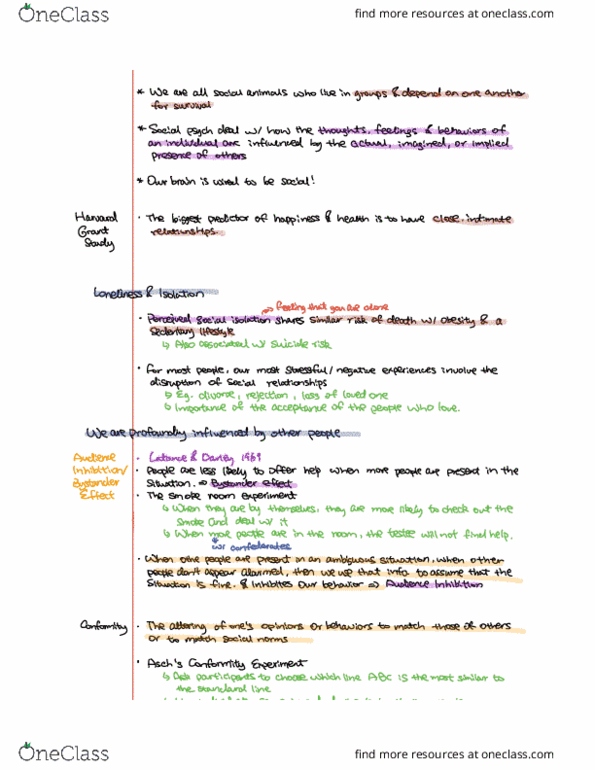 PSY100H1 Lecture 15: Social Psych thumbnail