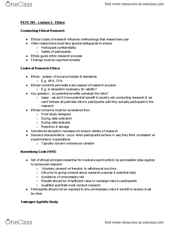 PSYC 201W Lecture 3: PSYC 201 -3- 1.14.19 thumbnail