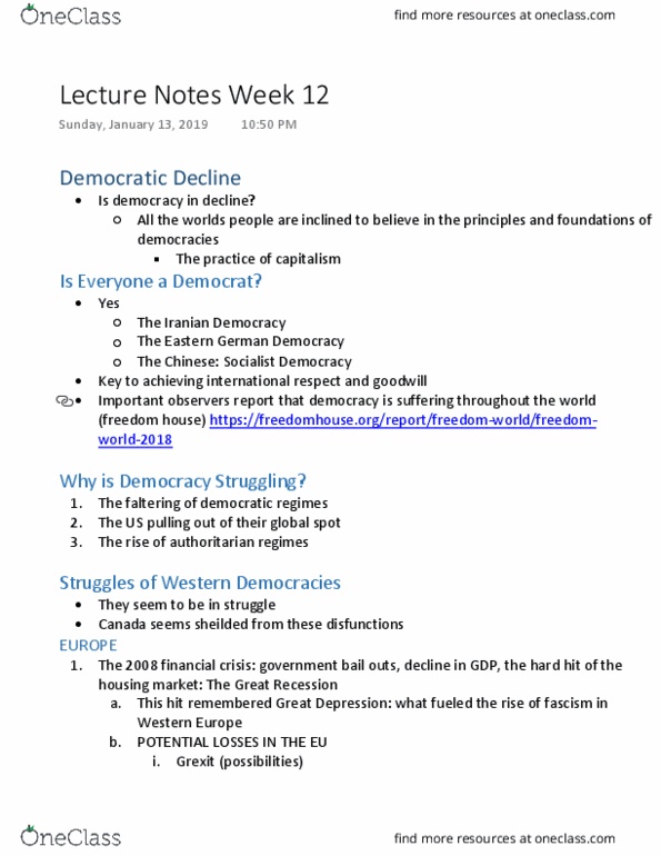 POL101Y1 Lecture 12: Rise of Illiberal Democracy thumbnail