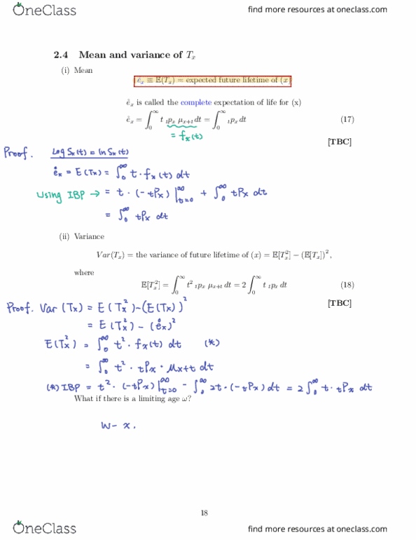Actuarial Science 2427A/B Lecture Notes - Lecture 6: Thx, Probability Mass Function, Cumulative Distribution Function thumbnail