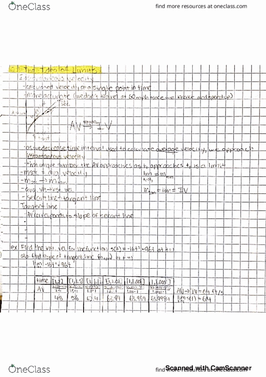 MATH 110 Lecture 2: Chapter 2 Notes thumbnail