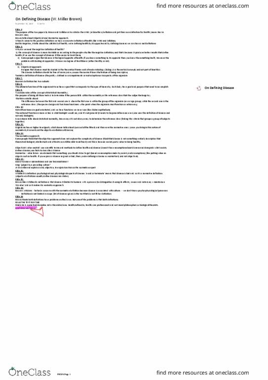 PHI 2396 Lecture Notes - Lecture 1: Reference Class Problem, Mathematical And Theoretical Biology, Bioethics thumbnail