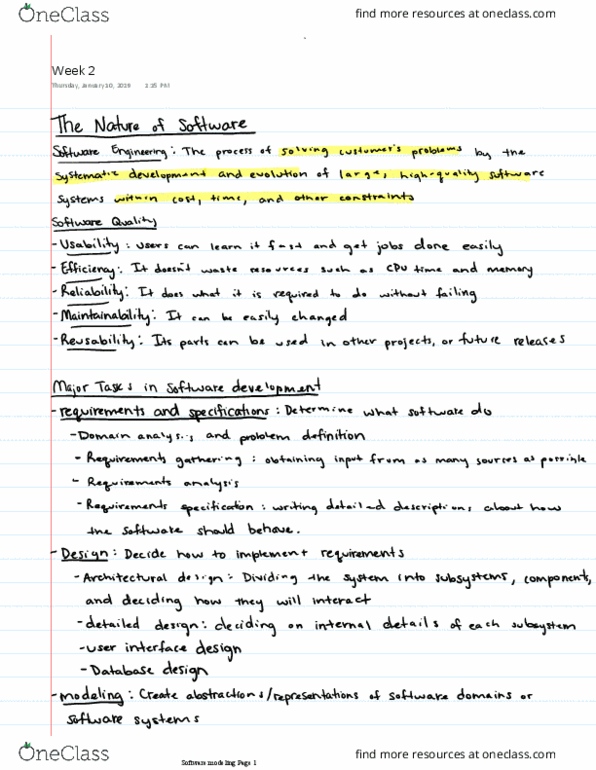 COMP 3700 Lecture 2: Software Engineering, Software Requirement thumbnail