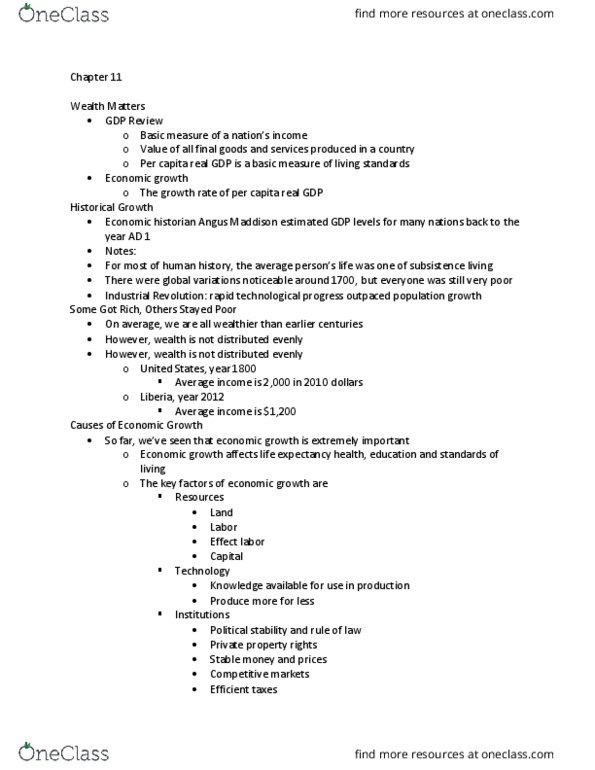 ECON 22060 Lecture Notes - Lecture 7: Angus Maddison, 1, International Trade thumbnail