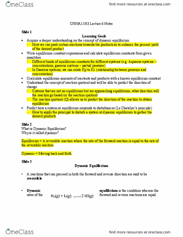 CHMA11H3 Lecture 6: Notes thumbnail