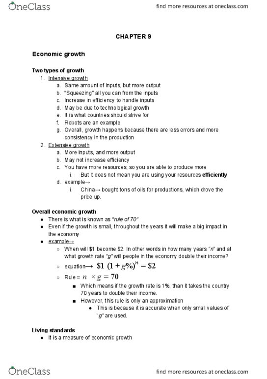 ECO102H1 Lecture Notes - Lecture 3: Fallacy, Free Trade, Physical Capital cover image