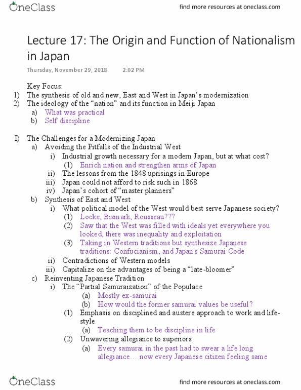 MMW 14 Lecture 17: The Origin and Function of Nationalism in Japan thumbnail