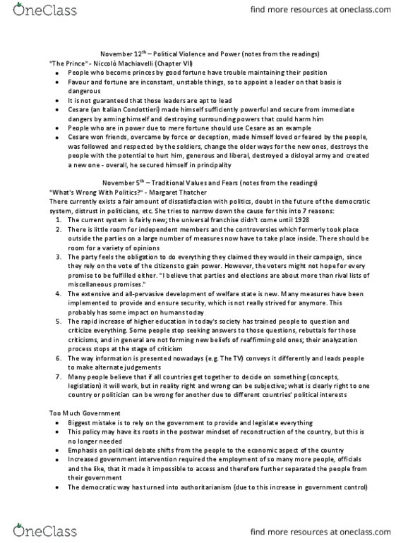 POL113H5 Chapter Lecture 5: POL113H5 Chapter Lecture : POL113H5 Chapter : POL113H5 Chapter : POL113H5 Chapter : POL113H5 Chapter : POL113H5 Chapter : POL113H5 Chapter 1-: POL113H5 Chapter 1-8: POL113H5 Chapter 1-: Poly Sci Readings thumbnail