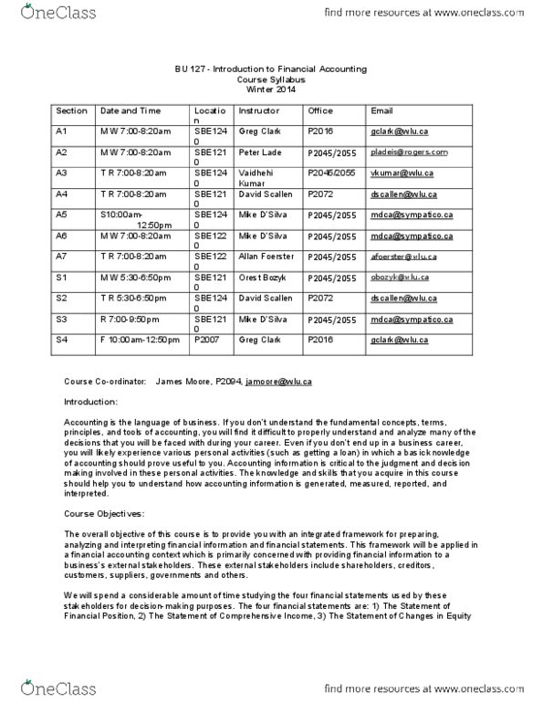 BU227 Lecture Notes - Plans, Enquire, Due Date thumbnail