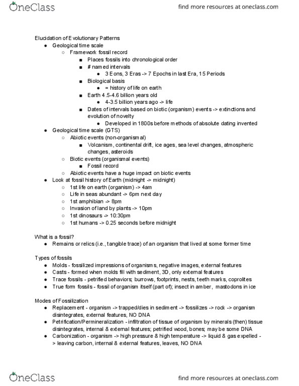 EEB 2245 Lecture 1: Elucidation of Evolutionary Patterns thumbnail