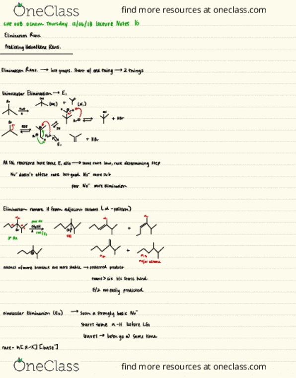 CHE 8A Lecture Notes - Lecture 16: Alkene, Rate Equation, Stereoisomerism thumbnail
