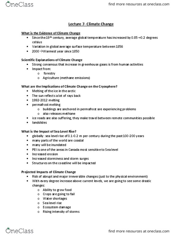 GEOG 2EI3 Lecture 7: Lecture 7-Climate Change thumbnail