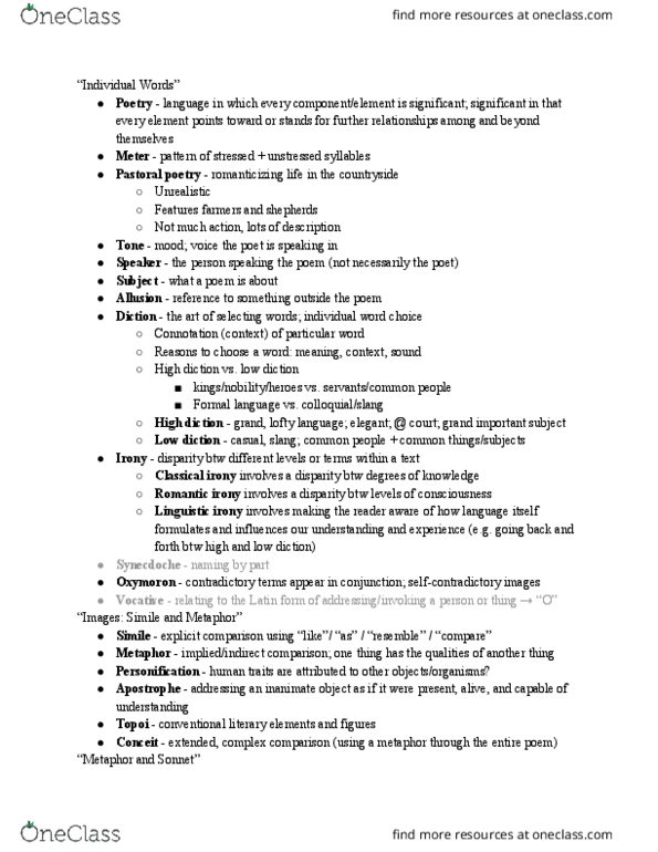 ENG 110 Lecture 1: In-Class Writing Assignment #1_ Textbook Notes thumbnail