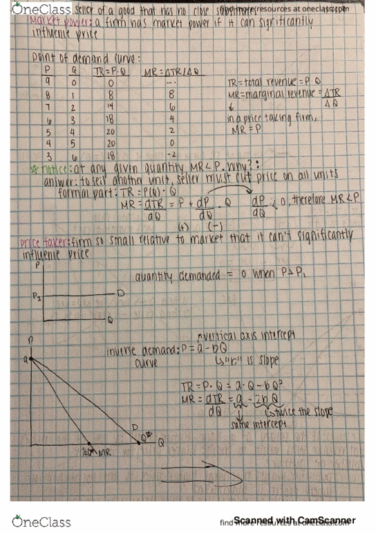 ECON 101 Lecture 1: Week 1, Lecture 1 Notes thumbnail