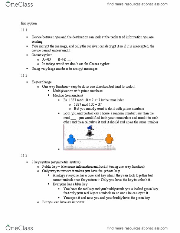 CS100 Lecture Notes - Lecture 17: Https thumbnail