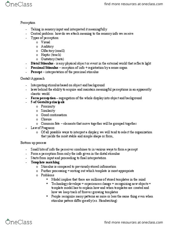 CS100 Lecture Notes - Lecture 13: Template Matching, Phoneme, Prosopagnosia thumbnail