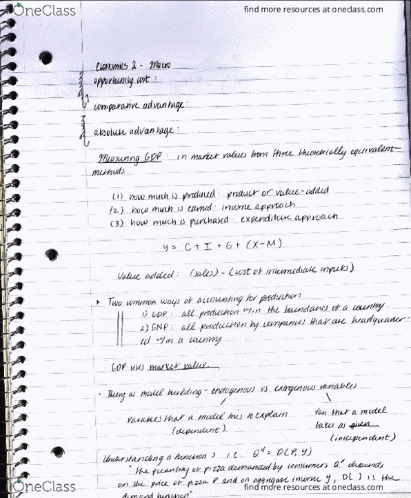 ECON 2 Lecture 1: Measuring GDP and Understanding Economic Function cover image