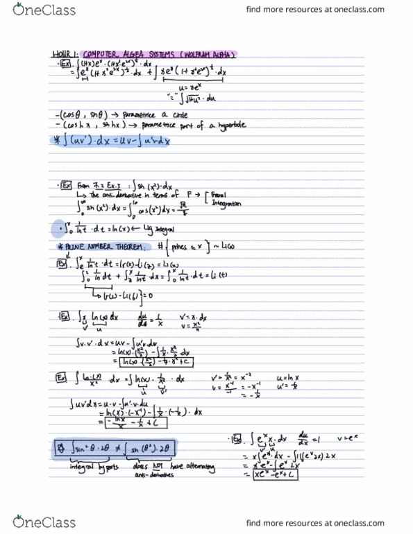 MAT136H1 Lecture 7: 7.4&7.5 algebraic identities and trigonometric substitutions & numerical methods for definite integral cover image