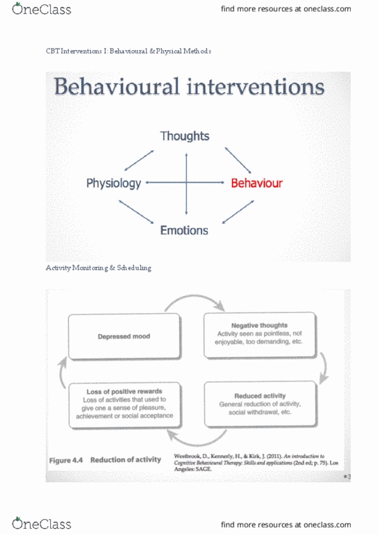 COUN222 Lecture Notes - Lecture 6: Bes, Supper Time, Panic Disorder thumbnail