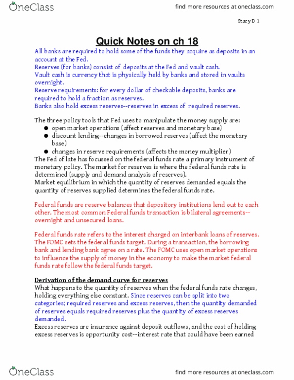 ECON 330 Chapter Notes -Complete Control, Money Supply, Primary Dealer thumbnail