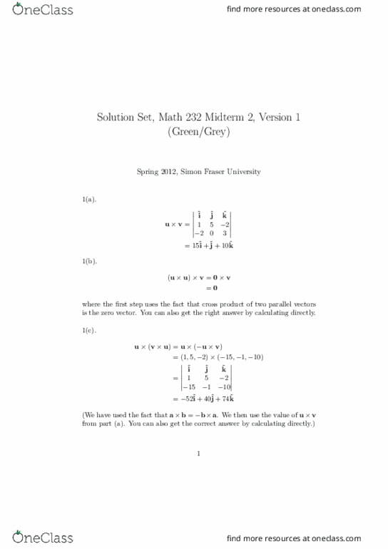 math-240-midterm-math240-math240spring2012m2-solution-oneclass