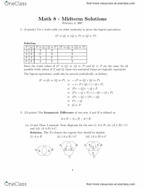 Chem 109cucsb109c Gainer Summer 14 Final