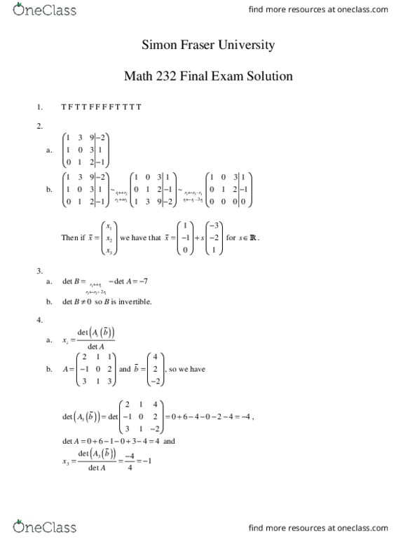 study-guides-for-math-240-at-simon-fraser-university-sfu-oneclass