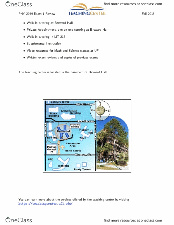 PHY 2049 Midterm PHY2049_Fa18_Ex1 OneClass