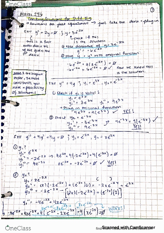 MATH 246 Lecture 1: MATH 246 Lecture : lecture 1 thumbnail