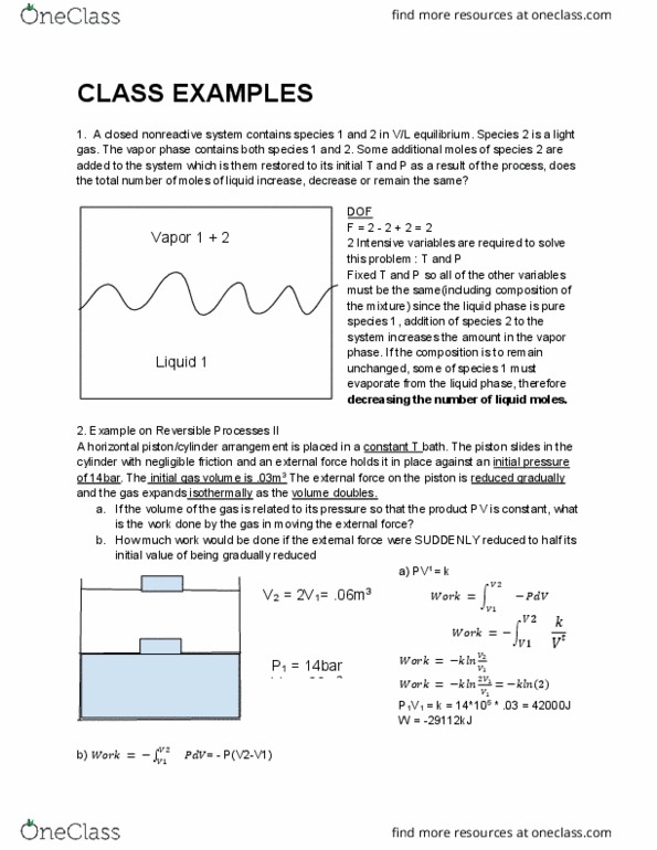 CHEG 2111 Lecture Notes - Lecture 5: Vehicle-To-Vehicle, Molar Volume thumbnail