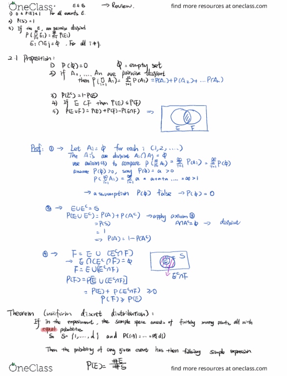 MATH 3160 Lecture 3: Math 3160 lecture 3 - probability rule cover image