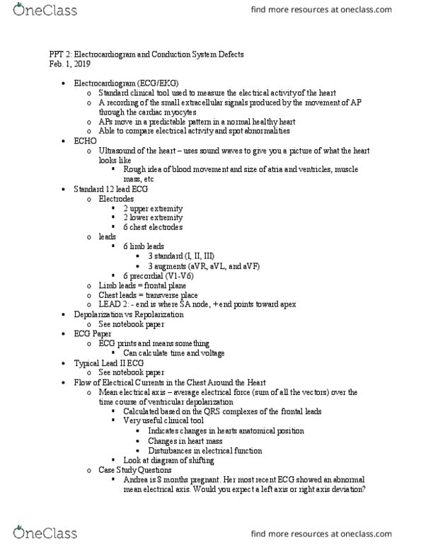 BMS 301 Lecture 5: Electrocardiogram and Conduction System Defects thumbnail