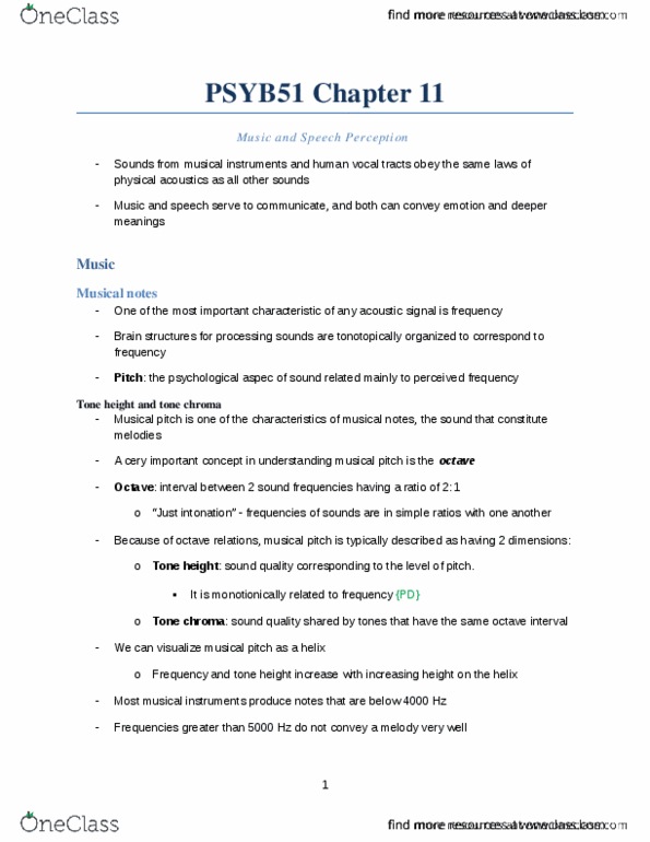 PSYB51H3 Lecture 11: Chapter 11 thumbnail