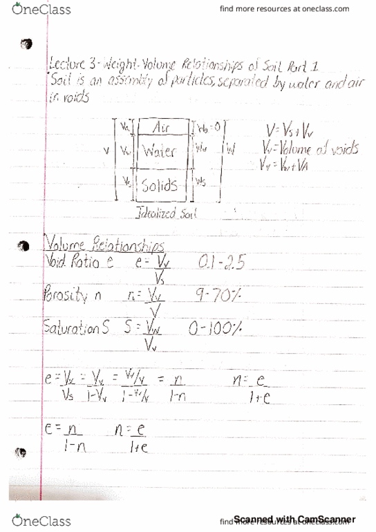 ENGRCEE 130 Lecture 3: Weight-Volume Relationships of Soil thumbnail