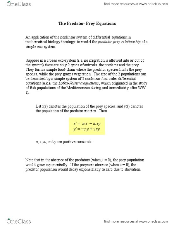 MATH 250 Lecture : Notes-Predator-Prey.pdf thumbnail